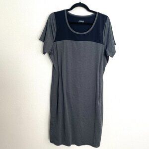 Columbia Womens XL Short Sleeve Place to Place II Dress Gray